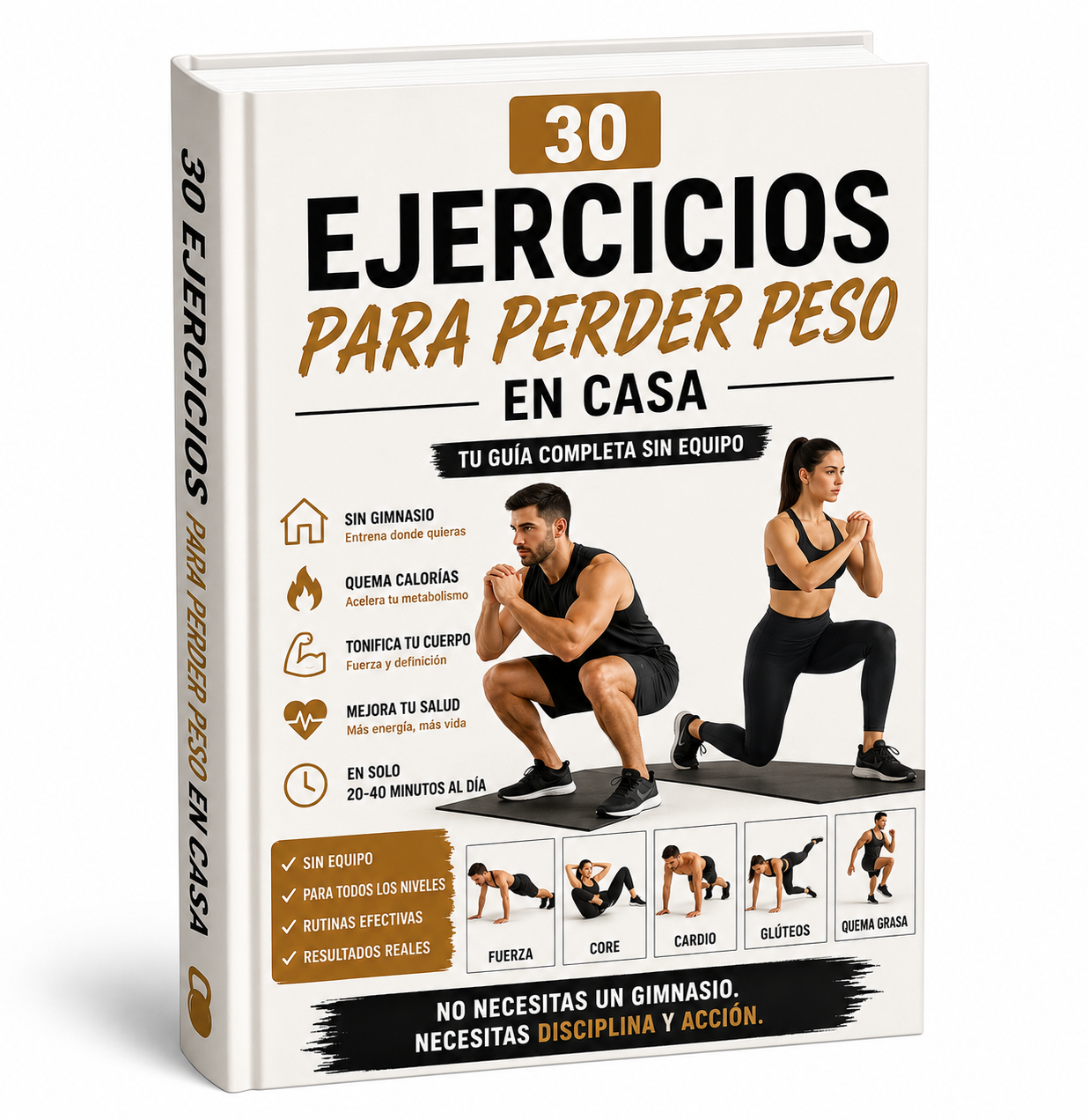 +30 EJERCICIOS PARA PERDER PESO EN CASA